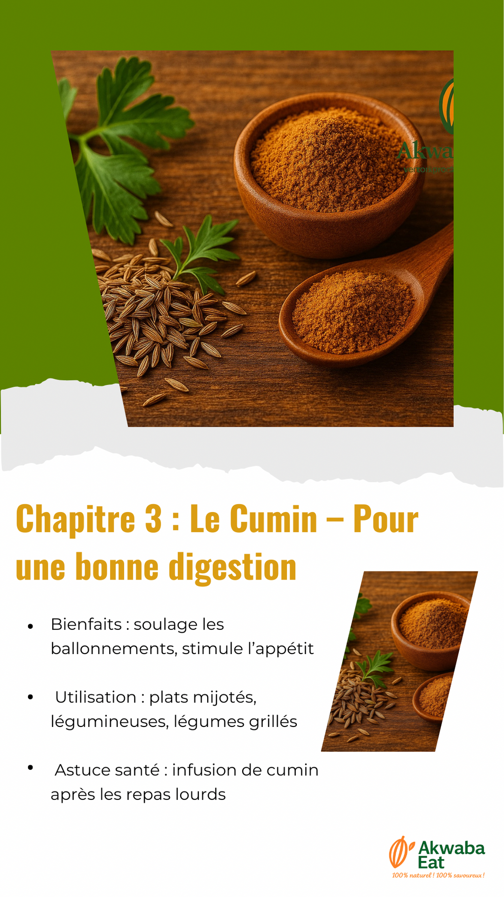 Les 5 épices à avoir absolument pour une alimentation équilibrée – par Akwaba Eat