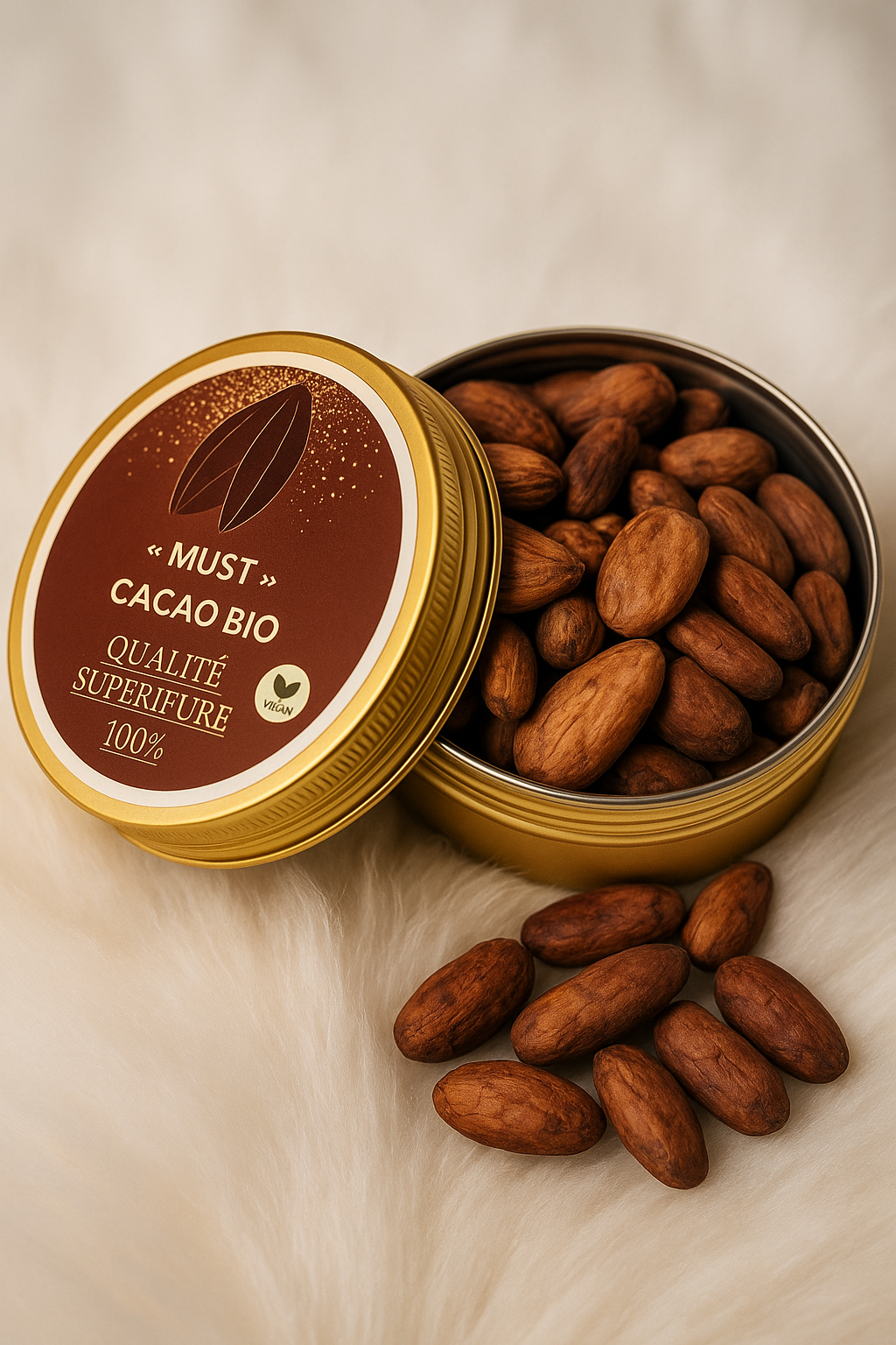 Cacao 100% ! Plongez dans l’Excellence Chocolatée : Découvrez notre Cacao d’Exception !